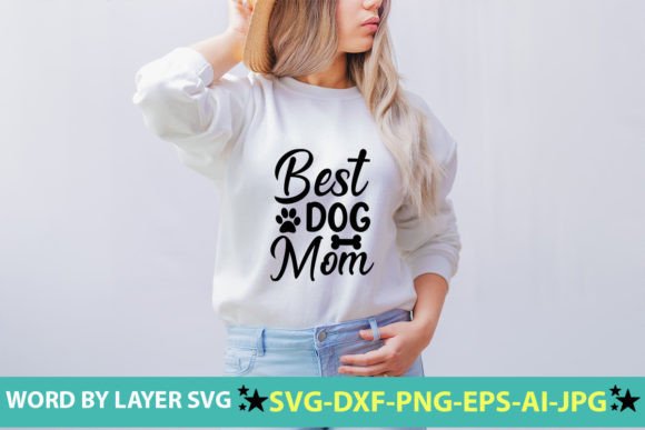 Best Dog Mom SVG Cut File: A Designer's Review