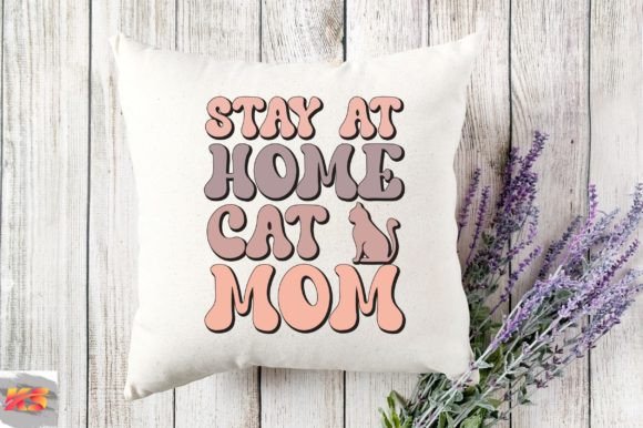 Retro Stay at Home Cat Mom Svg: A Designer Review
