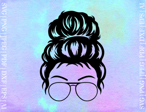 Reviewing Messy Bun Mom SVG for Embroidery
